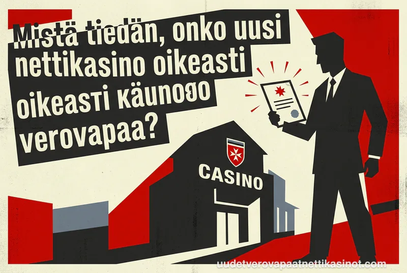 Mistä tiedän, onko uusi nettikasino oikeasti verovapaa?